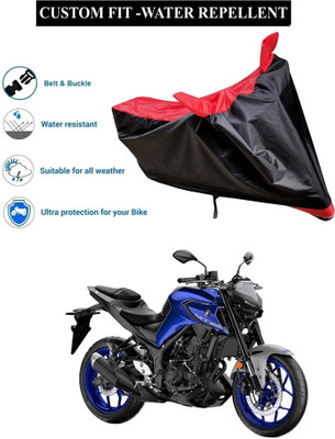 CODOKI Waterproof Two Wheeler Cover for Yamaha(MT 03, Red)