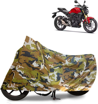 Kingsway Waterproof Two Wheeler Cover for Honda(CB300R, Multicolor)