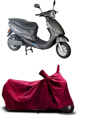 Coxtor Waterproof Two Wheeler Cover for Avon(E Star, Maroon)