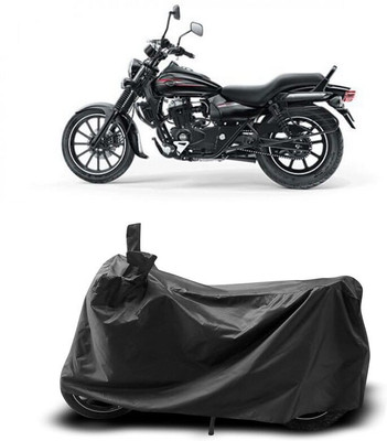 KEDIT Two Wheeler Cover for Bajaj(Avenger 400, Black)