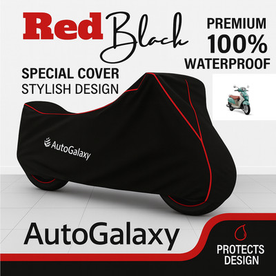 AutoGalaxy Waterproof Two Wheeler Cover for Suzuki(New Access 125, Black)