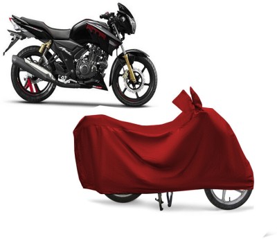 EGAL Two Wheeler Cover for TVS(Apache RTR 180, Maroon)