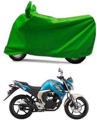 Furious3D Two Wheeler Cover for Yamaha(FZS-FI, Green)