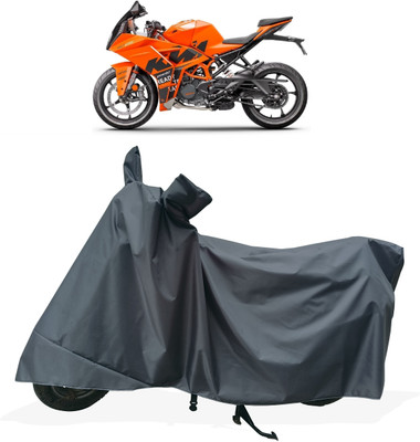 Tricway Two Wheeler Cover for KTM(RC 125 BS6, Grey)