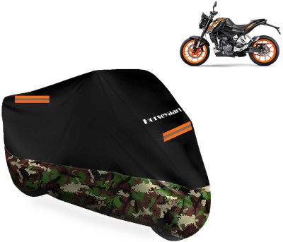 Horseyaart Waterproof Two Wheeler Cover for KTM(125 Duke BS6, Multicolor)