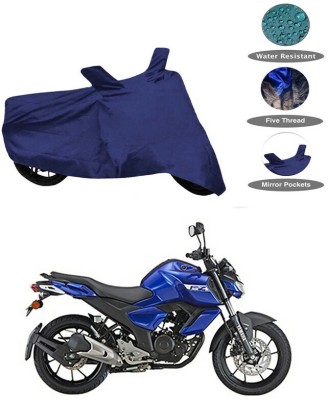 Genipap Two Wheeler Cover for Yamaha(FZ S FI (V 2.0), Blue)