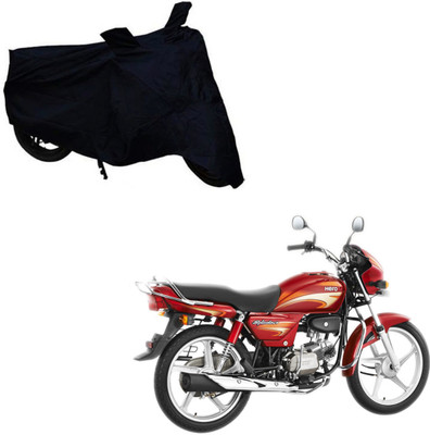Autoinnovation Two Wheeler Cover for Hero(Splendor Plus, Black)