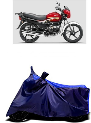 VESMEI Two Wheeler Cover for Hero(HF Dawn BS6, Blue)