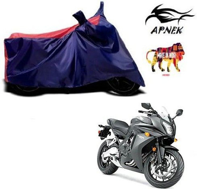 DeepShakshi AUTOMOTIVE Waterproof Two Wheeler Cover for Honda(CBR 600 RR, Red, Blue)