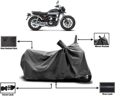 Amexride Two Wheeler Cover for Honda(Hness CB350, Grey)