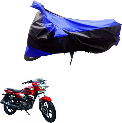 MMSSTAR Waterproof Two Wheeler Cover for TVS(Phoenix 125, Black, Blue)