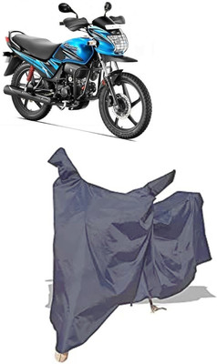 Amexride Two Wheeler Cover for Hero(Passion Pro TR, Grey)
