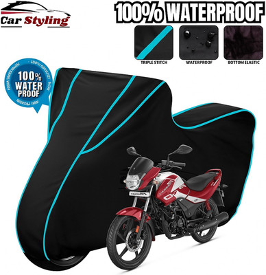 Car Styling Waterproof Two Wheeler Cover for Hero(Passion Pro, Green)