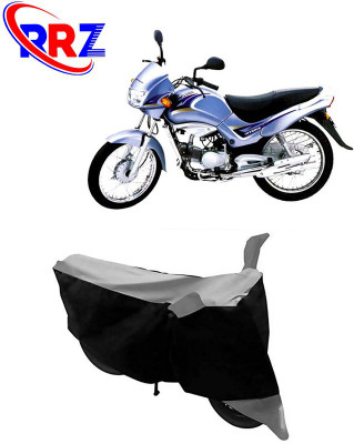 RRZ Waterproof Two Wheeler Cover for Kinetic(Boss, Black, Grey)