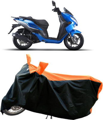 DeepShakshi AUTOMOTIVE Waterproof Two Wheeler Cover for Bajaj(Blade 125, Orange)