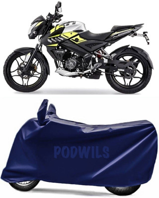 PODWILS Two Wheeler Cover for Bajaj(Pulsar 160 NS DTS-i, Blue)