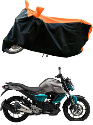 DeepShakshi AUTOMOTIVE Waterproof Two Wheeler Cover for Yamaha(FZS-FI V3 BS6, Orange)