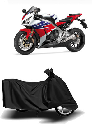 STARMIKE Waterproof Two Wheeler Cover for Honda(CBR1000RR Fireblade, Black)