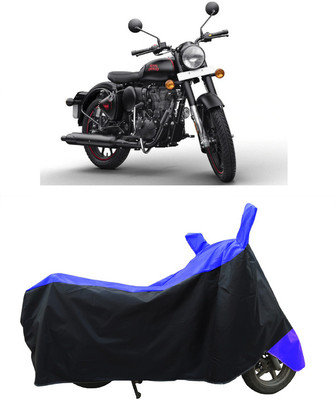 Coxtor Waterproof Two Wheeler Cover for Royal Enfield(350 BS6, Blue)