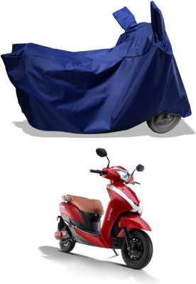 Amexride Two Wheeler Cover for Ampere(Magnus, Blue)