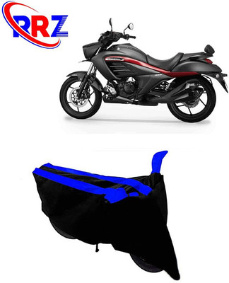 RRZ Waterproof Two Wheeler Cover for Suzuki(Intruder, Black, Blue)