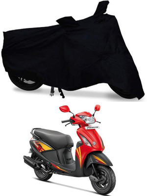 HYBRIDS COLLECTION Two Wheeler Cover for Hero(Pleasure, Black)