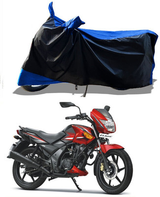 DeepShakshi AUTOMOTIVE Waterproof Two Wheeler Cover for TVS(Flame SR125, Blue)