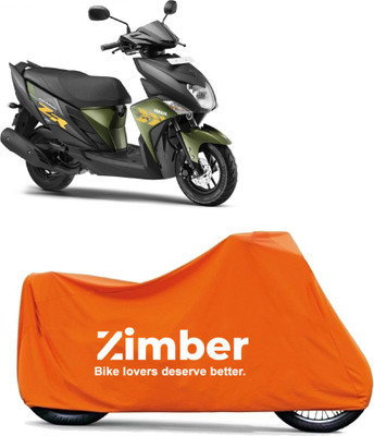 AutoRash Two Wheeler Cover for Yamaha(Ray ZR, Orange)