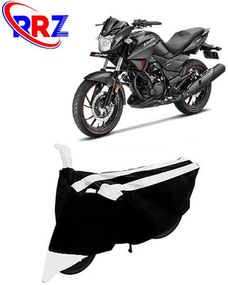 RRZ Waterproof Two Wheeler Cover for Hero(Hunk, Black, White)