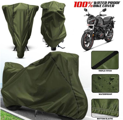 Shiv Kanha Waterproof Two Wheeler Cover for Hero(Xtreme 160 R, Green)