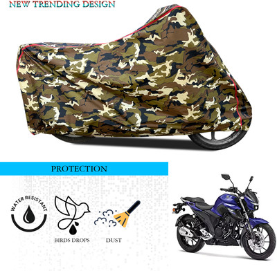 ANTHUB Waterproof Two Wheeler Cover for Yamaha(FZ 25, Multicolor)
