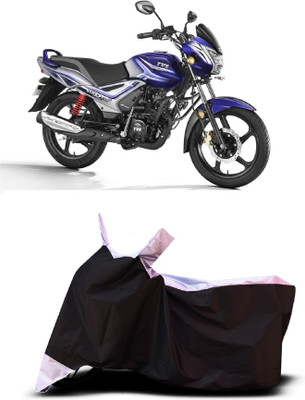 VESMEI Two Wheeler Cover for TVS(Star City BS6, White)