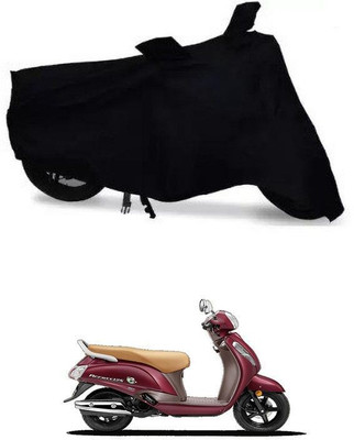 DeepShakshi AUTOMOTIVE Waterproof Two Wheeler Cover for Suzuki(Access SE, Black)