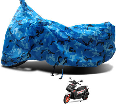 Euro Care Waterproof Two Wheeler Cover for Yamaha(Aerox 155 Maxi, Blue)