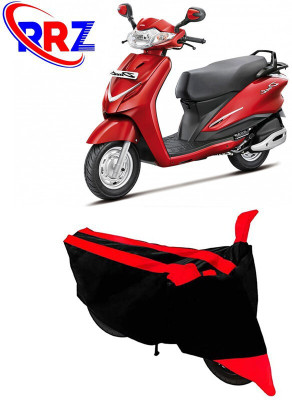 DeepShakshi AUTOMOTIVE Waterproof Two Wheeler Cover for Hero(Duet, Black, Red)