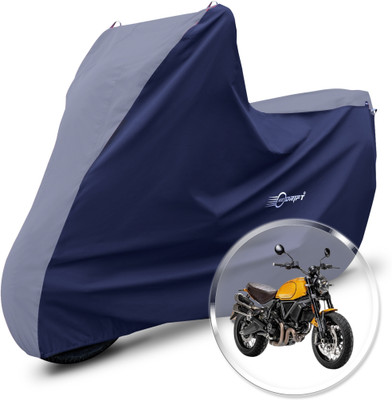 Neodrift Two Wheeler Cover for Ducati(Scrambler, Grey, Blue)