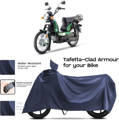 WMIZEXA Two Wheeler Cover for TVS(XL 100 Heavy Duty BS6, Blue)