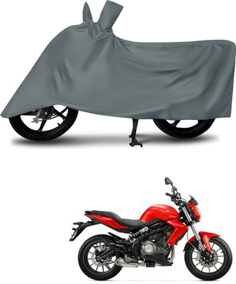 aosis Waterproof Two Wheeler Cover for Benelli(TNT 300, Grey)
