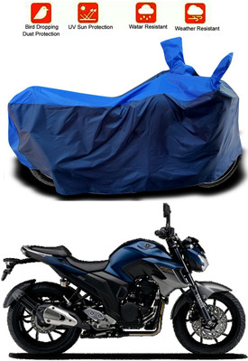 Mdstar Waterproof Two Wheeler Cover for Yamaha(FZ25, Blue)