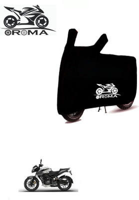 THE REAL ARV Waterproof Two Wheeler Cover for Bajaj(Pulsar NS 200, Black)