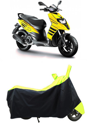 Coxtor Waterproof Two Wheeler Cover for Aprilia(Storm 125, Yellow)