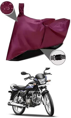 KEDIT Two Wheeler Cover for Hero(Splendor PRO, Maroon)