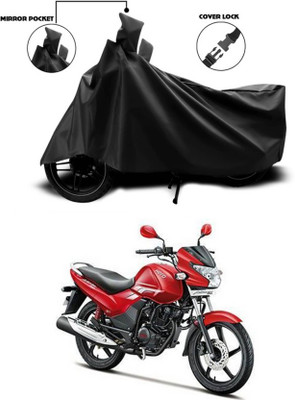 AASHTIK MART Two Wheeler Cover for Hero(Achiever, Black)
