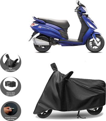 WMIZEXA Waterproof Two Wheeler Cover for Hero(Maestro Edge, Black)