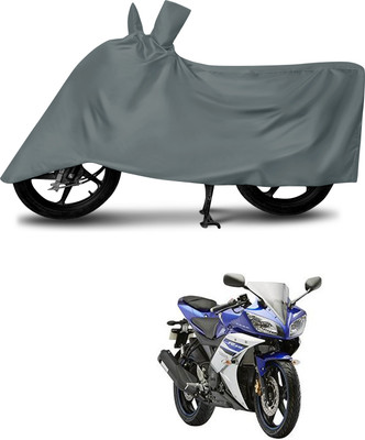 LICATOR Waterproof Two Wheeler Cover for Yamaha(YZF-R15 V2, Grey)