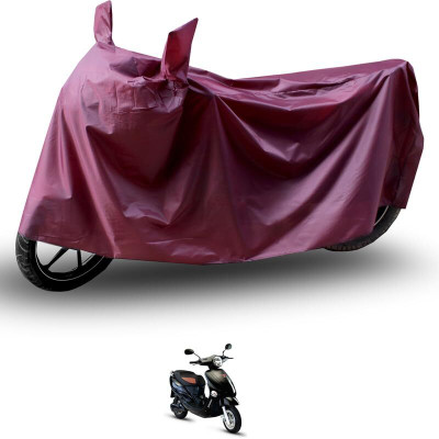 KEDIT Two Wheeler Cover for Hero(E Sprint, Maroon)