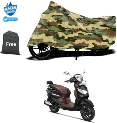 GOSHIV-car and bike accessories Waterproof Two Wheeler Cover for Hero(Pleasure Plus, Yellow)