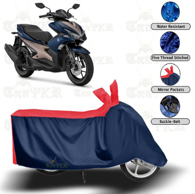 sowelar Waterproof Two Wheeler Cover for Yamaha(Aerox 155 Maxi BS6, Red, Blue)