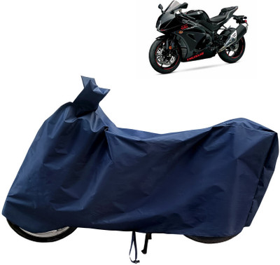 Horseyaart Waterproof Two Wheeler Cover for Suzuki(GSX R1000, Blue)