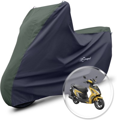 Neodrift Two Wheeler Cover for Hero(Maestro Edge, Green, Black)